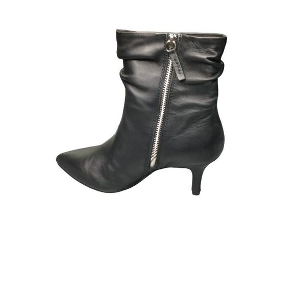 Bella Vita Danielle Black Leather Booties 50-6352 Boot 7.5M NWT - Picture 3 of 5